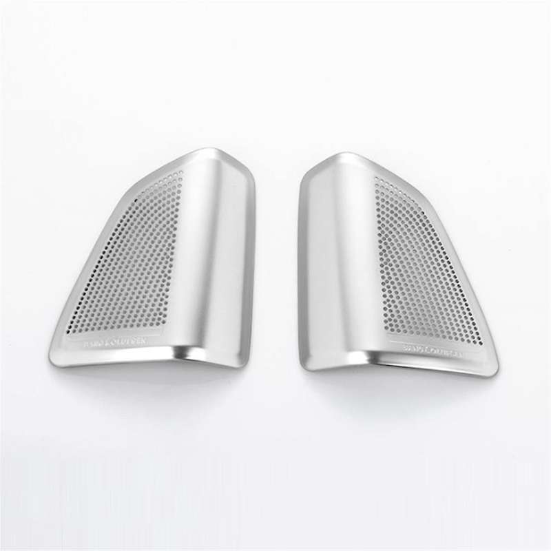 1 Pair Door Stereo Speaker Tweeter Covers Stickers Trim for X5 X6 F15 F16 2014 2015 2016 2017 2018