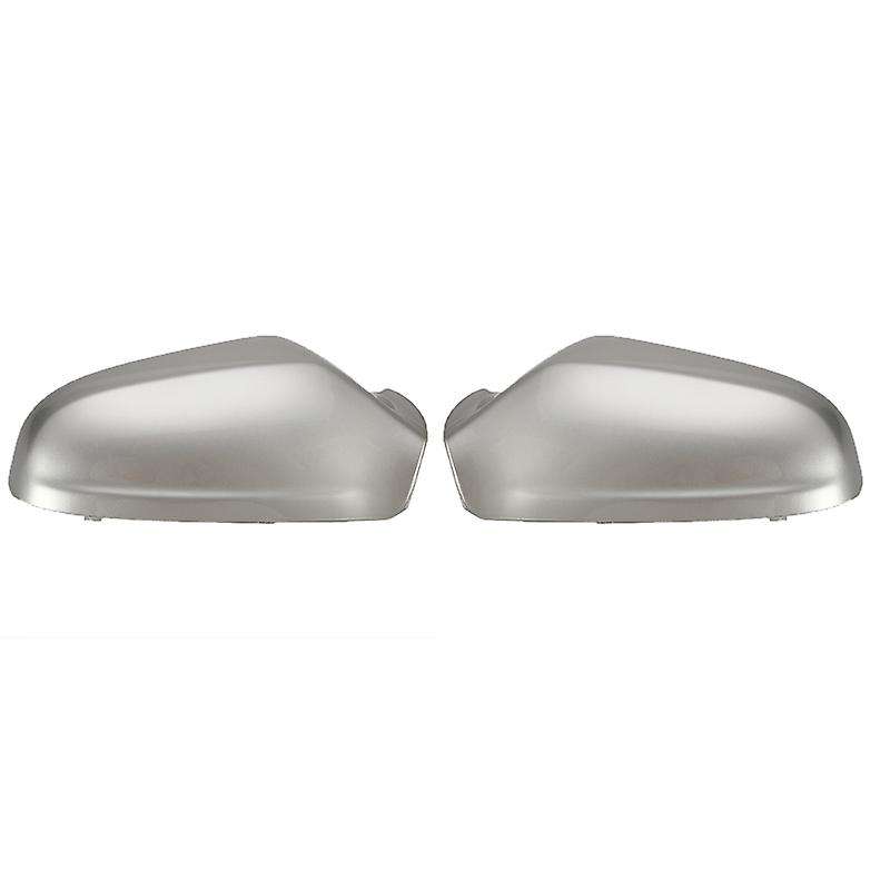 1 Pair Door Side Mirror Housing Wing Mirror Cover for H Mk5 2004-2009 Gloss Silver