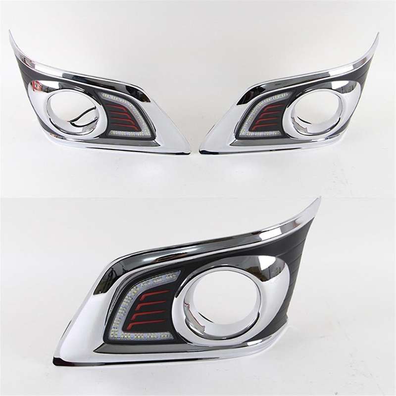 1 Pair DRL Daytime Running Light Fog Lamp 12V for CHAMP 2012 2013 2014