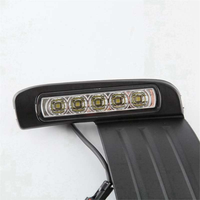1 Pair DRL LED Daytime Running Light Driving Fog Lamp for Fit/Jazz 2011 2012 2013