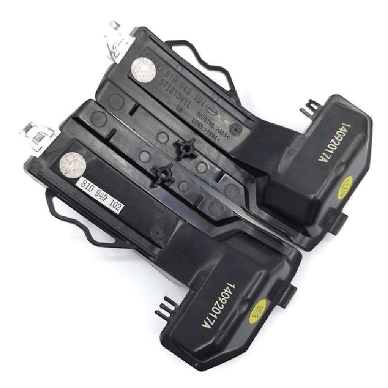 1 Pair Flowing Turn Signal Light LED Turn Signal Flashing Side Wing Dynamic Rearview Mirror for  Q2