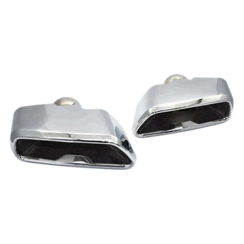 1 Pair Exhaust Pipe Muffler Pipe for 5 Series G30 G38 540 530 2018-2019 Car Rear Tail Tips Nozzle T