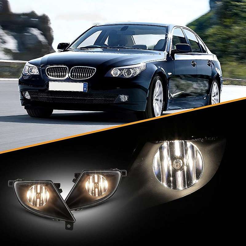 1 Pair Fog Lamp Fog Lights Driving Light for  5 Series E60/E61 525I 528I 528Xi 530I 535I 535Xi 550I