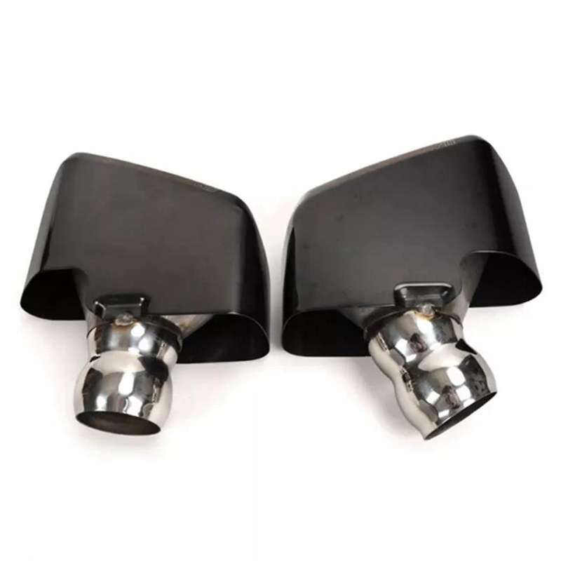 1 Pair Exhaust Pipe Muffler Pipe for 5 Series G30 G38 540 530 2018-2019 Car Rear Tail Tips Nozzle Ta