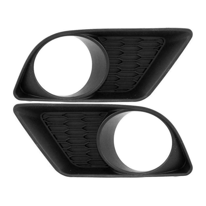 1 Pair Fog Light Trim Bezel Set(Right Side & Left Side)for 2011-2014 Charger 68092572AA 68092573AA