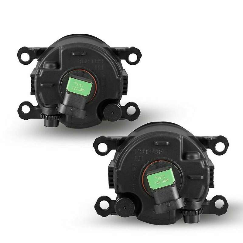 1 Pair Fog Light Assembly Car Front Fog Lights Lamps with Bulbs for 2013-2017 Si Sedan 33901-TY0-305