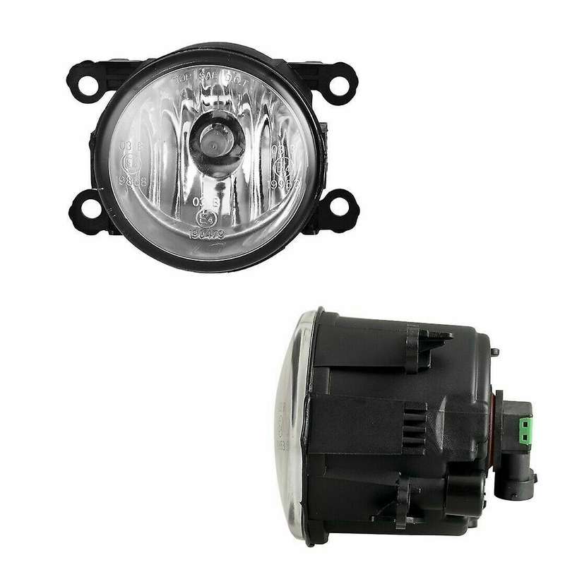 1 Pair Fog Light Assembly Car Front Fog Lights Lamps with Bulbs for 2013-2017 Si Sedan 33901-TY0-305