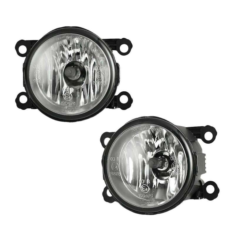1 Pair Fog Light Assembly Car Front Fog Lights Lamps with Bulbs for 2013-2017 Si Sedan 33901-TY0-305