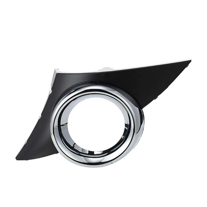1 Pair Fog Light Cover Chrome Foglights Frame Grill Auto Accessories for 207 Sport 2006-2009