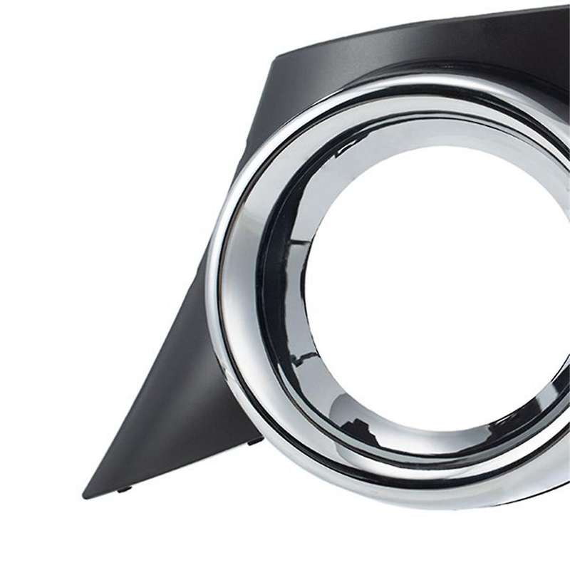 1 Pair Fog Light Cover Chrome Foglights Frame Grill Auto Accessories for 207 Sport 2006-2009