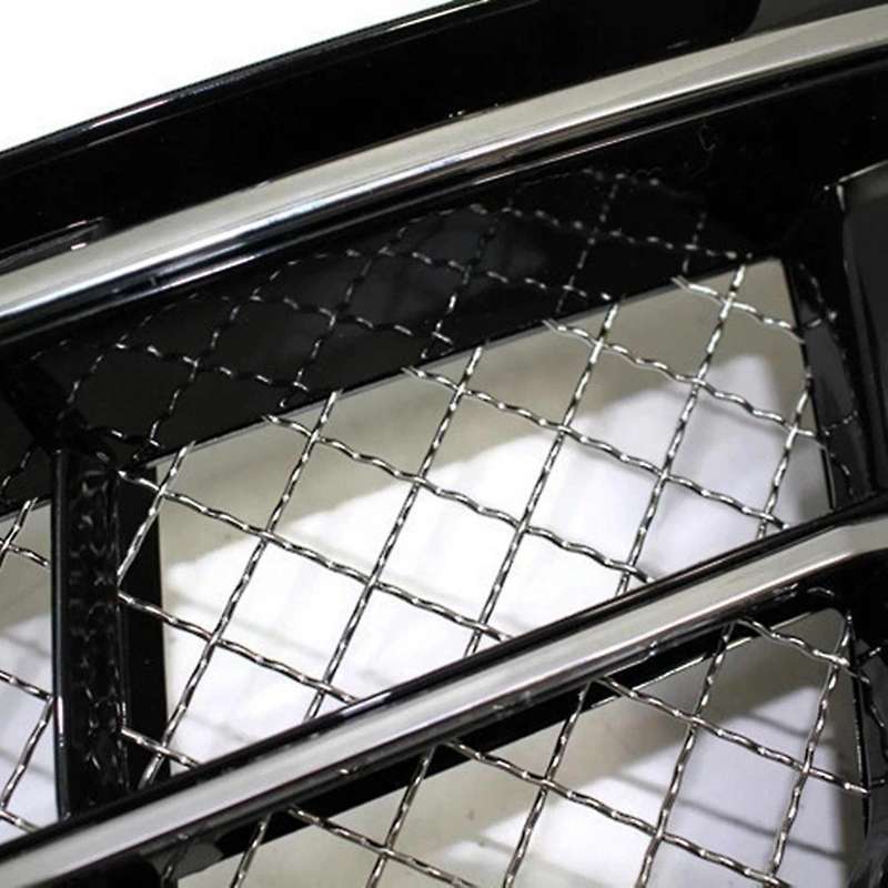 1 Pair Fog Light Grilles Front Bumper Lower Fog Light Grille Mesh Grill for - A8 D4 W12 4H0807680AA