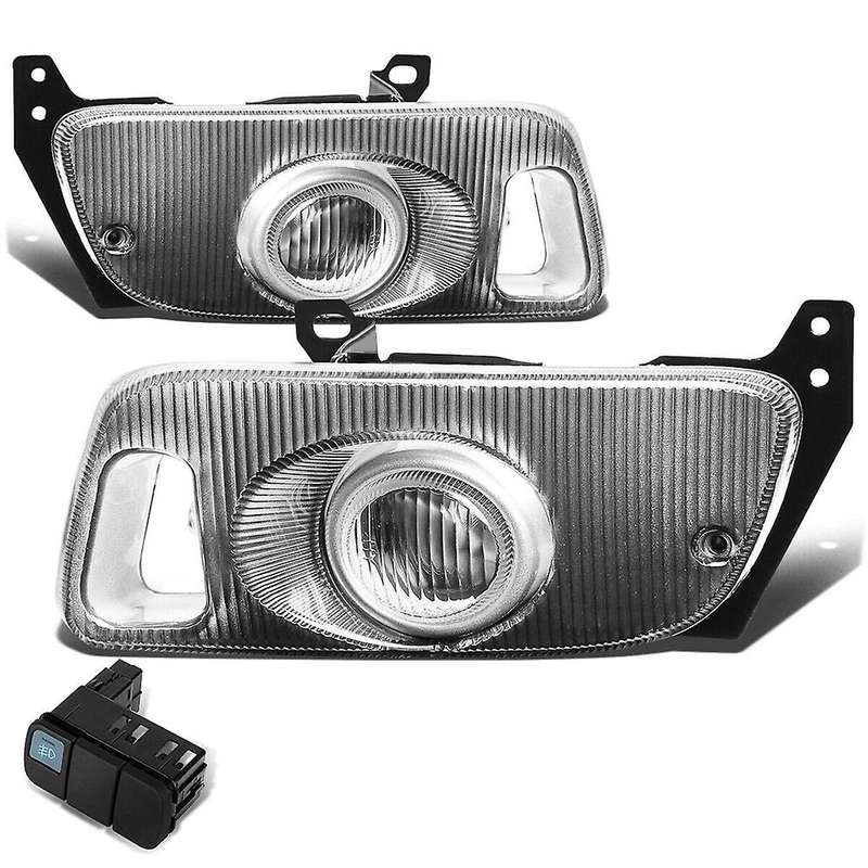1 Pair Fog Lights Driving Lamps White Driving Bumper Fog Lights Lamps for 1992-1995