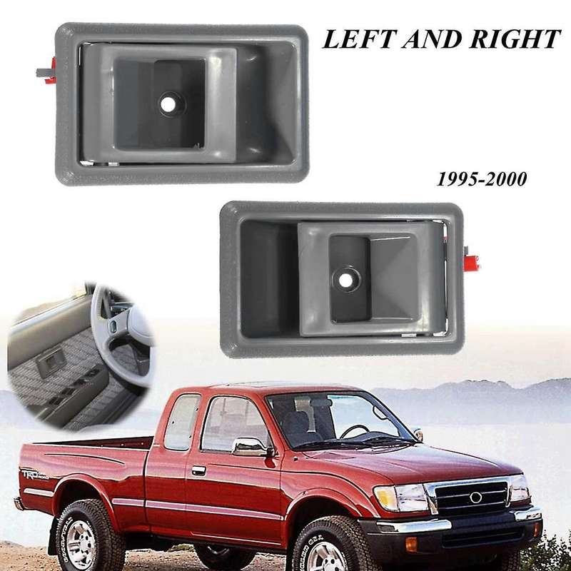 1 Pair for Pickup 1995-2000 Front Left Right Side Interior Door Handle 69206-04010/69205-04010