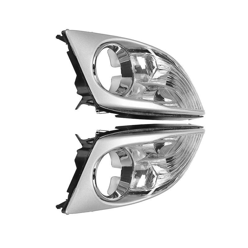 1 Pair Front Bumper Corner Light Cover Fog Light Cover Fog Lamp Hood for Cx7 -7 2009-2011