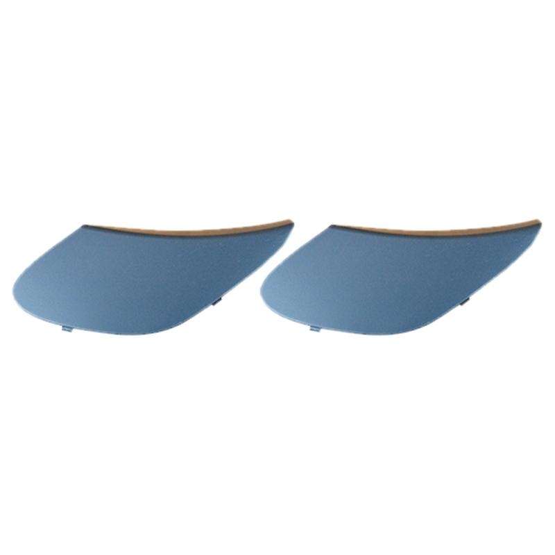 1 Pair Front Bumper Chrome Tow Eye Hook Cover Trim for W292 GLE320 GLE400 A2928854922 A2928855022