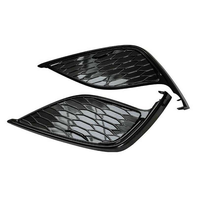 1 Pair Front Bumper Fog Light Cover Bezel Fog Lamp Grille without Hole for SE XSE 2021 2022