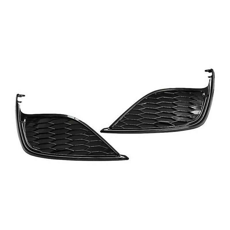 1 Pair Front Bumper Fog Light Cover Bezel Fog Lamp Grille without Hole for SE XSE 2021 2022