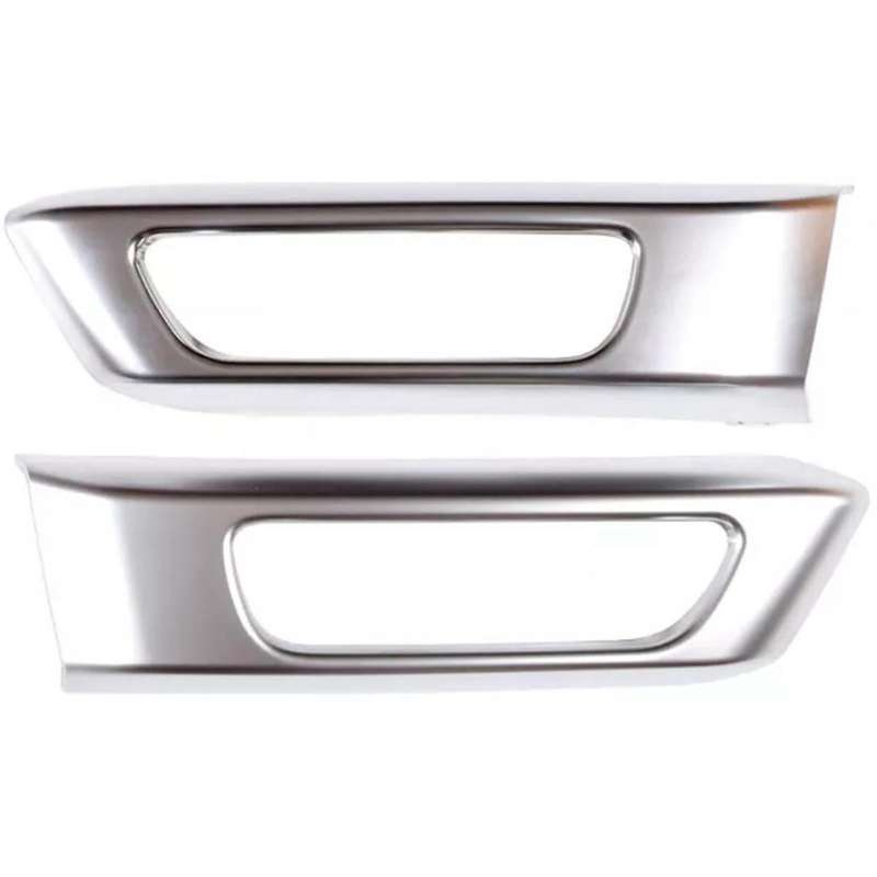 1 Pair Front Bumper Fog Light Cover Bezel Frame for Range Sport L494 2014-2017 LR045049 LR045048