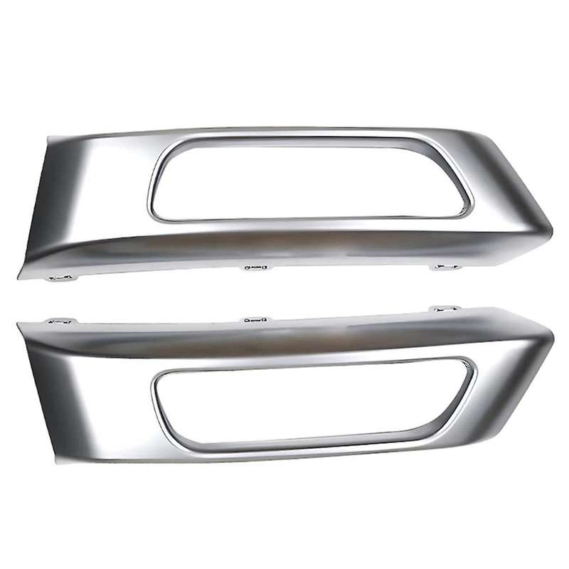 1 Pair Front Bumper Fog Light Cover Bezel Frame for Range Sport L494 2014-2017 LR045049 LR045048