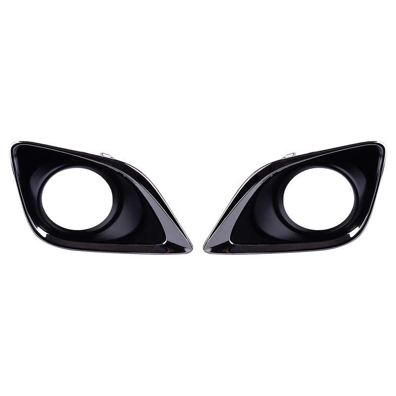 1 Pair Front Bumper Fog Light Lamp Cover Frame Fit for Venza 2013-2015