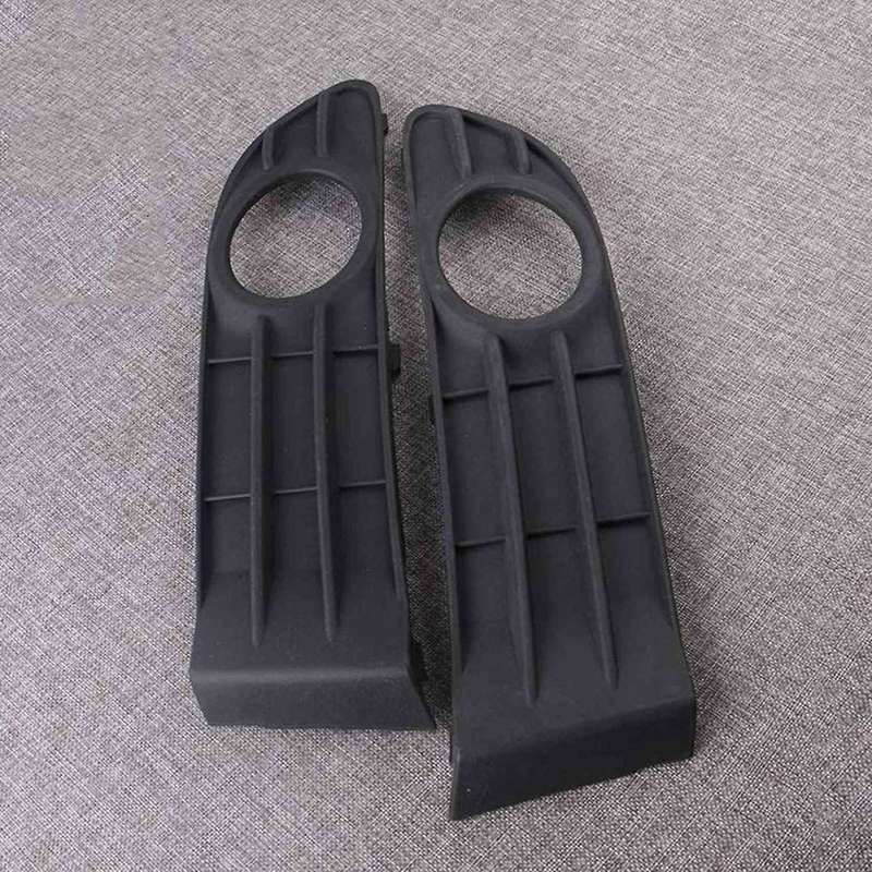 1 Pair Front Bumper Fog Light Lamp Grill Cover Trim Frame 30744919 30744920 for S40 2008 2009 2010 2