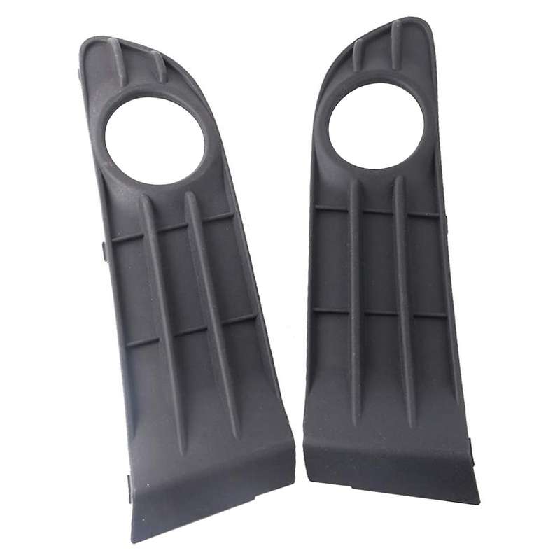 1 Pair Front Bumper Fog Light Lamp Grill Cover Trim Frame 30744919 30744920 for S40 2008 2009 2010 2