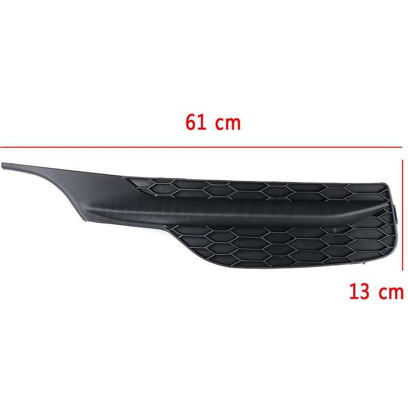 1 Pair Front Bumper Fog Light Lamp Grill Cover Sealed Bezel for Accord 2016-2017