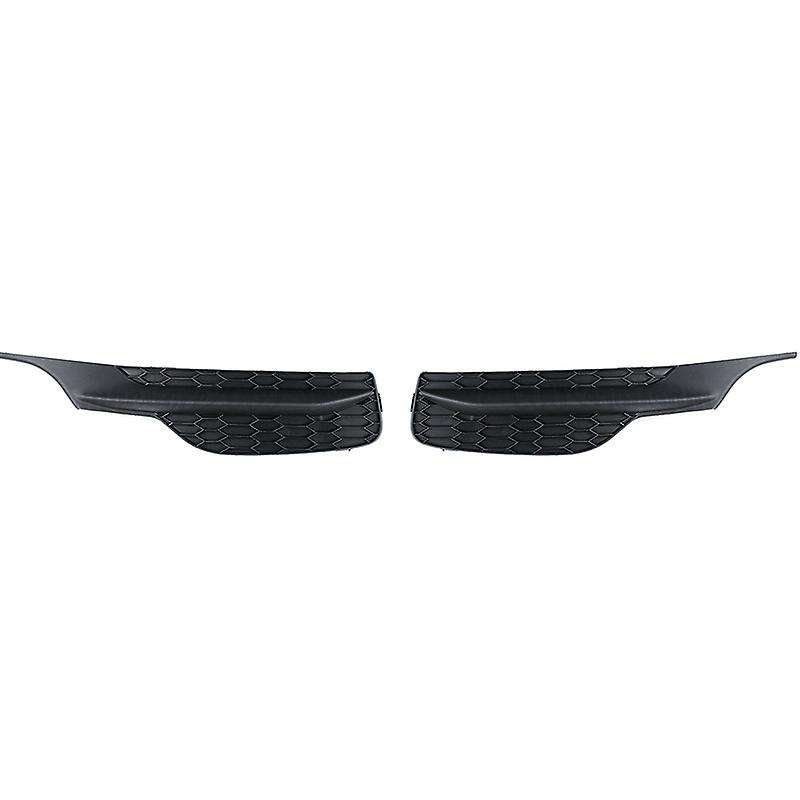 1 Pair Front Bumper Fog Light Lamp Grill Cover Sealed Bezel for Accord 2016-2017