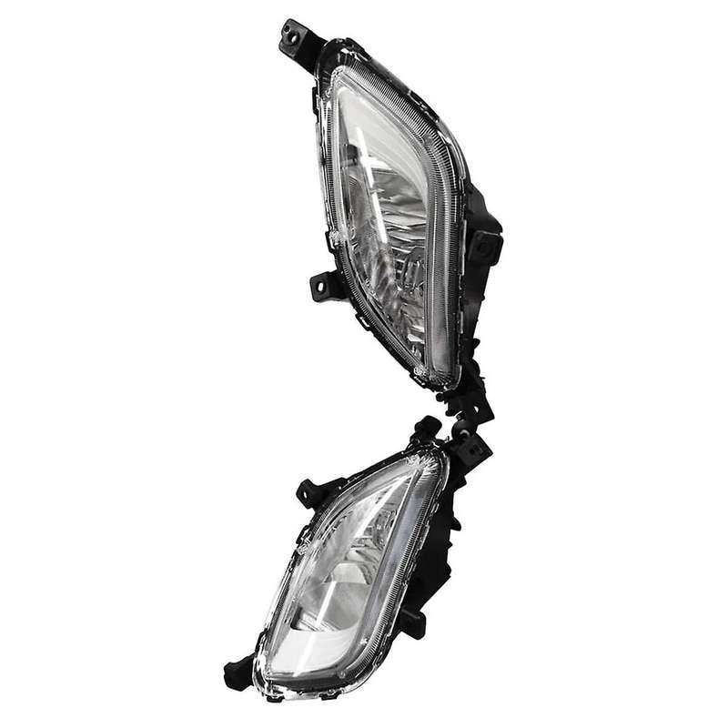 1 Pair Front Bumper Fog Light for Forte 2017 2018 Car Fog Light Running Light Signal Light 92201-A75