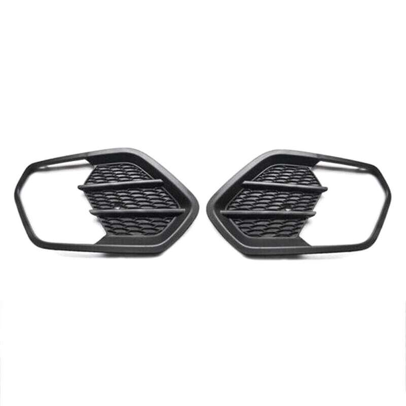 1 Pair Front Bumper Fog Light Frame Grille Cover F01039178 for Escape Kuga 2017-2019