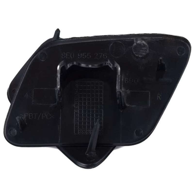1 Pair Front Bumper Headlight Washer Cover Cap Headlight Nozzle Cover for - A4 B6 2001-2005 8E095527