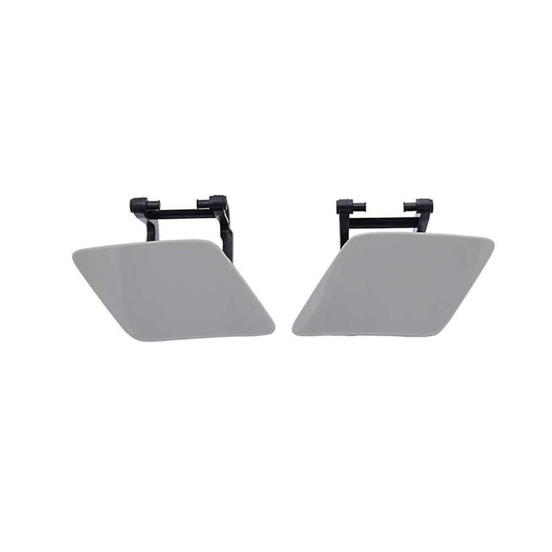1 Pair Front Bumper Headlight Washer Nozzle Cover for S W221 2010-2013 2218801305 2218801405