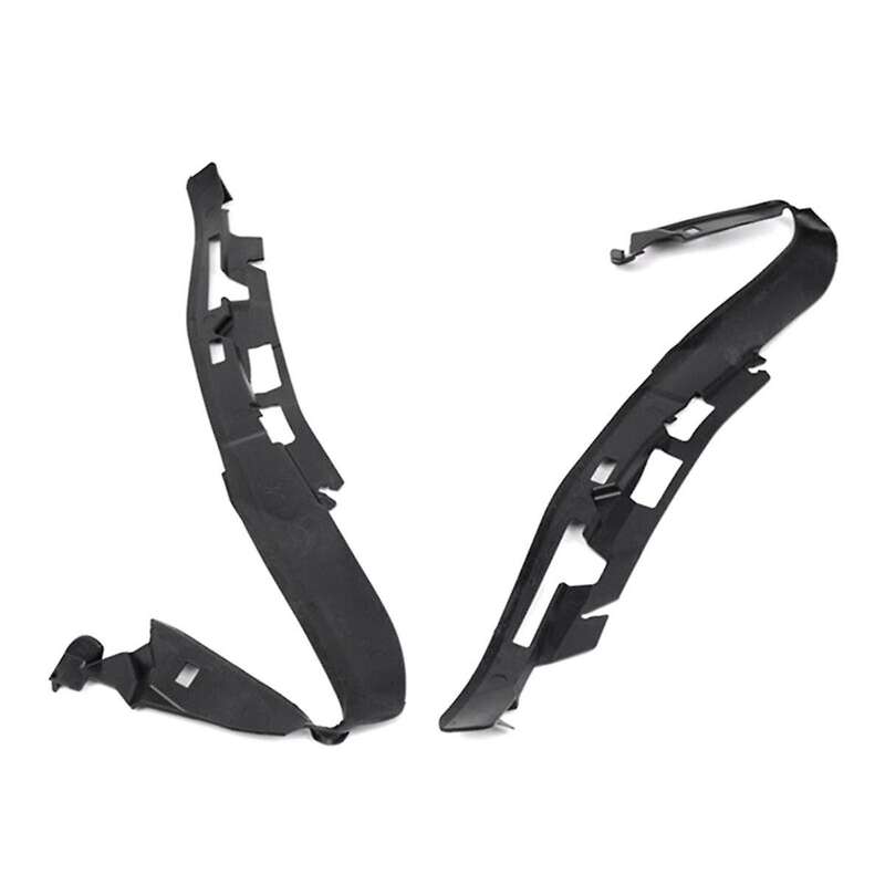 1 Pair Front Bumper Headlight Sealing Strip Headlight Gasket Upper Bracket Cover Fit for F10 F11 201