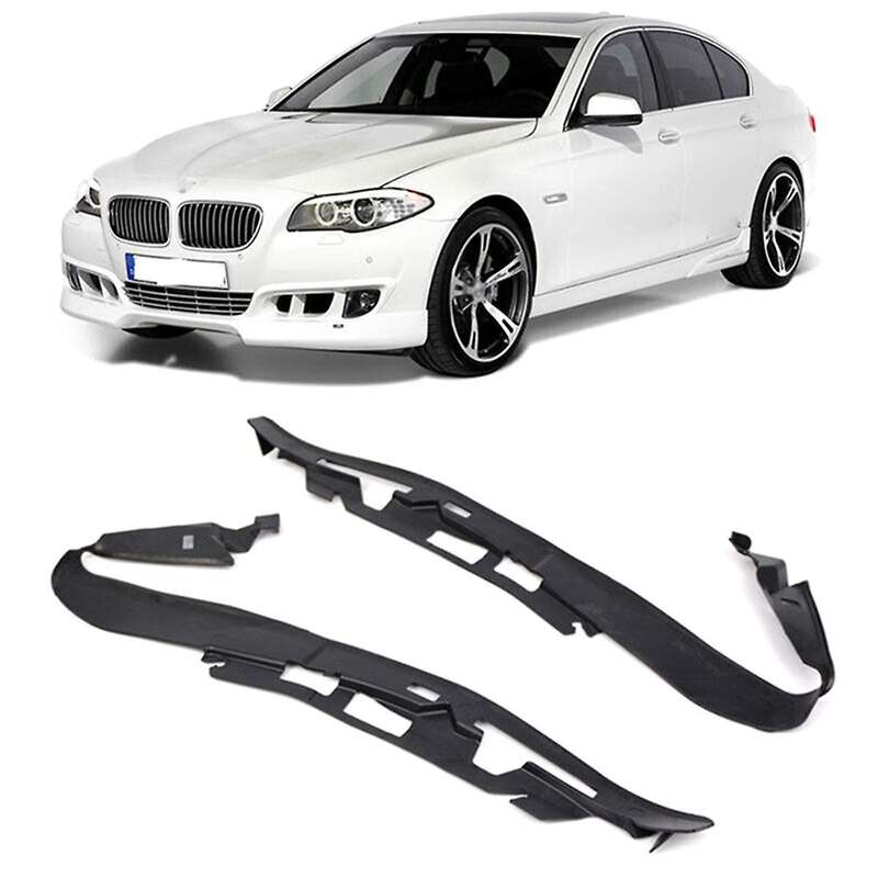 1 Pair Front Bumper Headlight Sealing Strip Headlight Gasket Upper Bracket Cover Fit for F10 F11 201