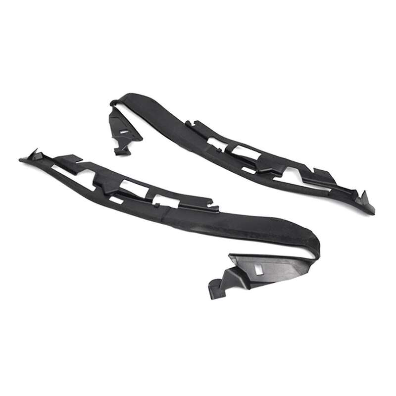 1 Pair Front Bumper Headlight Sealing Strip Headlight Gasket Upper Bracket Cover Fit for F10 F11 201
