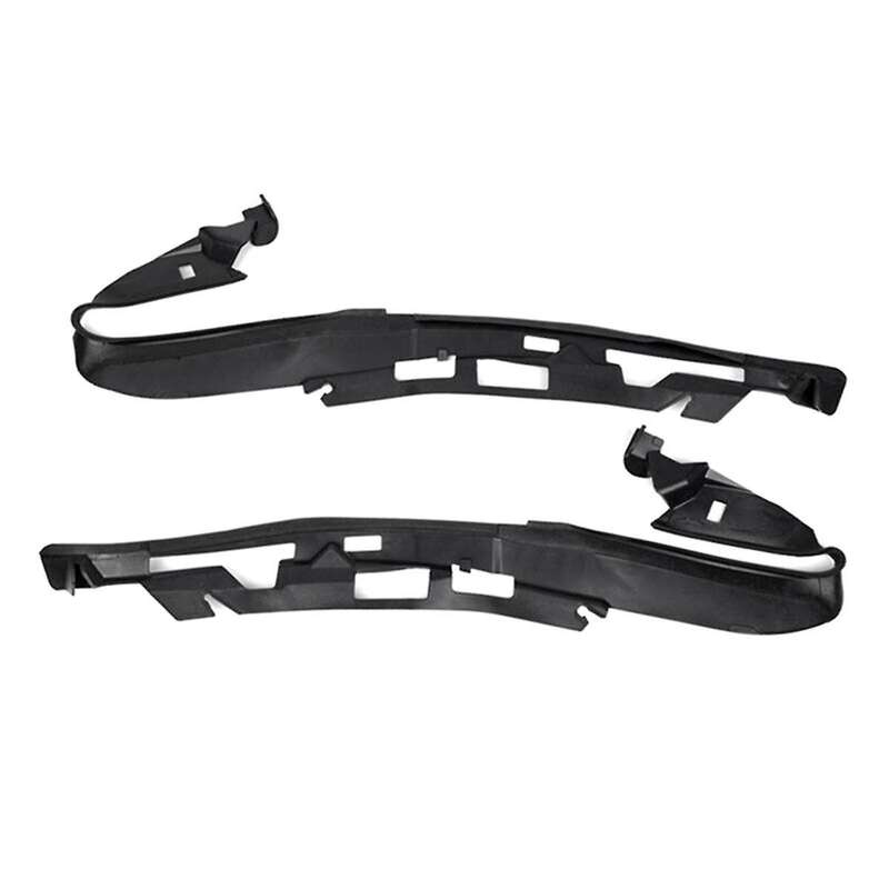 1 Pair Front Bumper Headlight Sealing Strip Headlight Gasket Upper Bracket Cover Fit for F10 F11 201