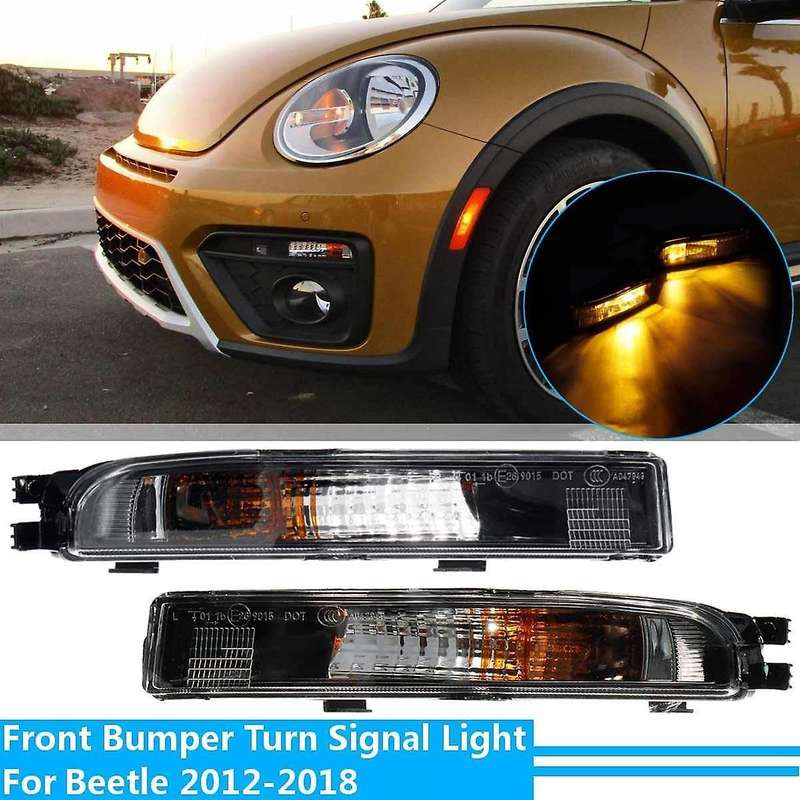 1 Pair Front Bumper Lower Halogen Turn Signal Light for  2012- 2018 5C5953041,5C5953042