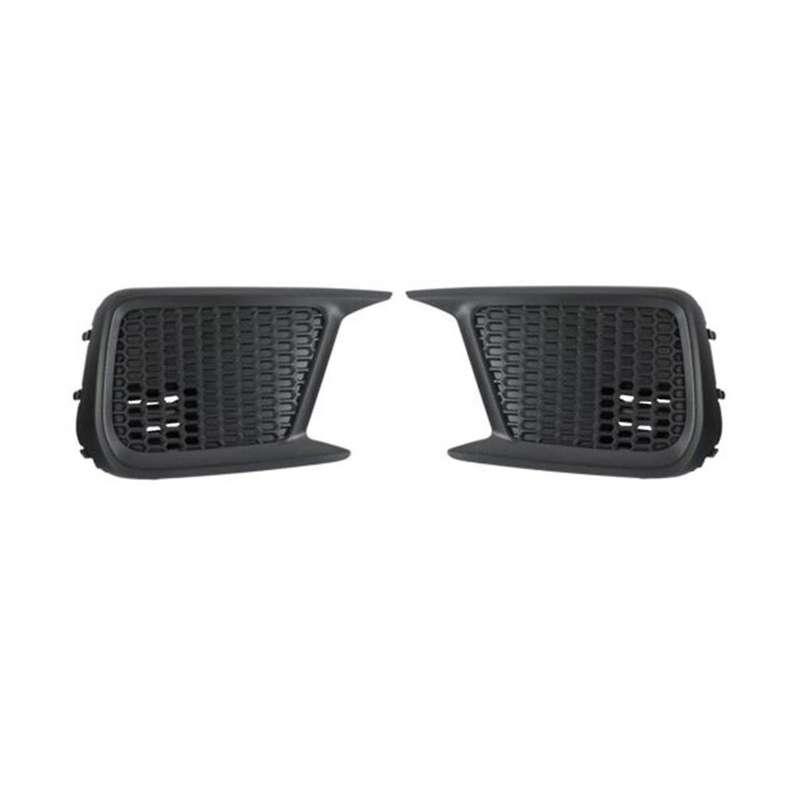 1 Pair Front Fog Lamp Grille Cover Decorative Bezel Honeycomb 57731va400 57731va410 for 2018 2019 2