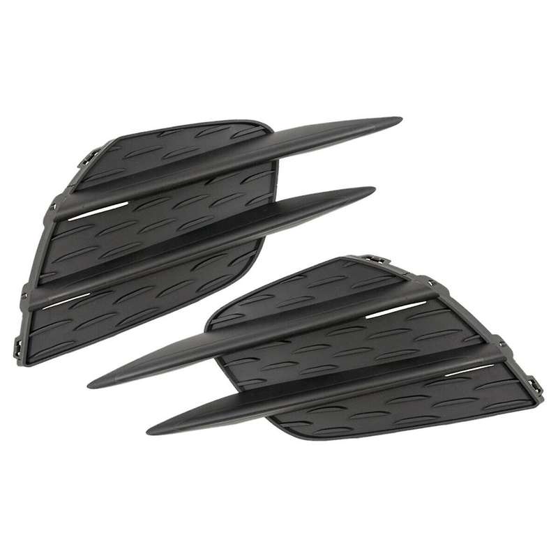 1 Pair Front Fog Lamp Cover Front Bumper Grille Covers for 2019-2022 A Class W177 1778858400 1778858