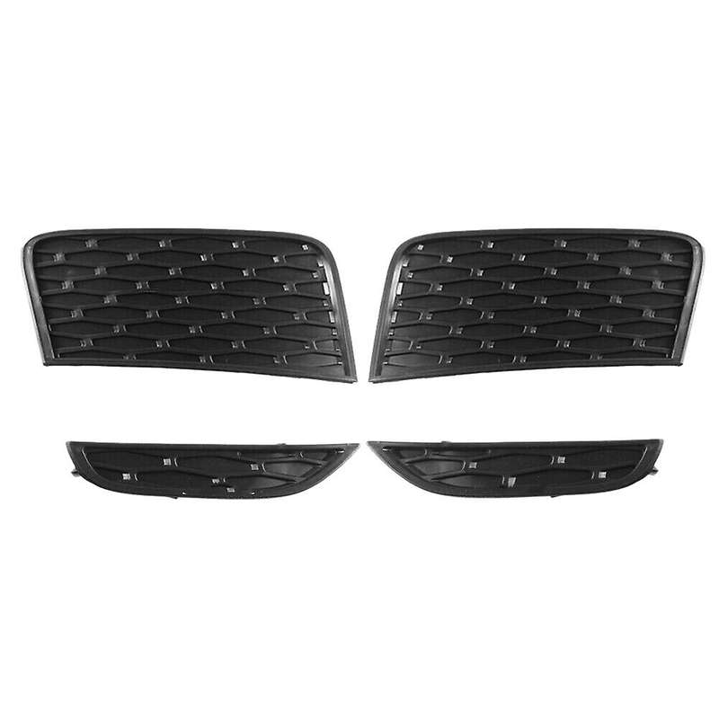 1 Pair Front Fog Driving Light Grille Bezel Cover for Range Evoque 2012-2015