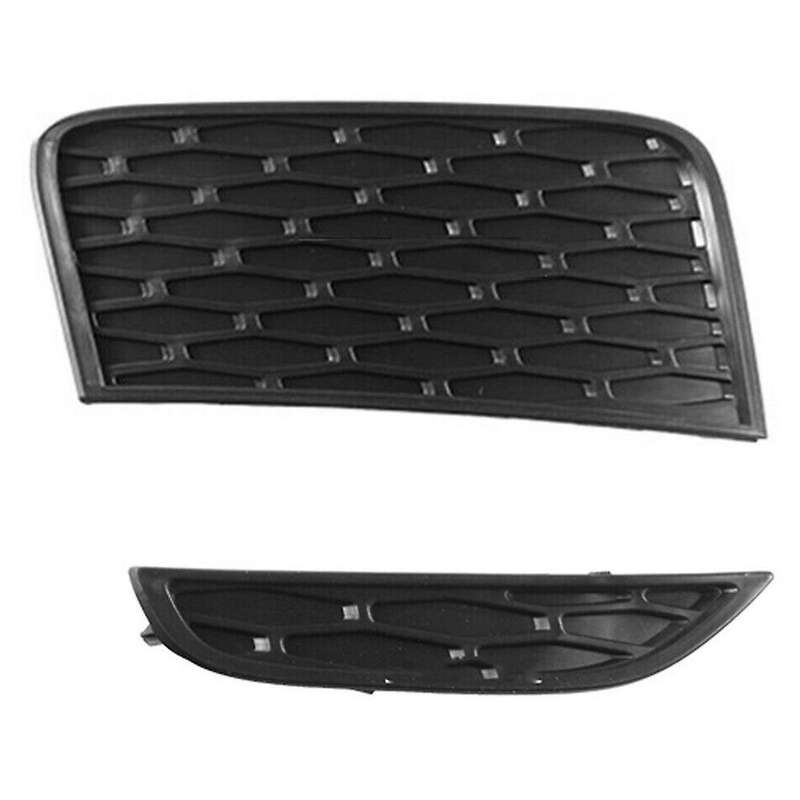 1 Pair Front Fog Driving Light Grille Bezel Cover for Range Evoque 2012-2015