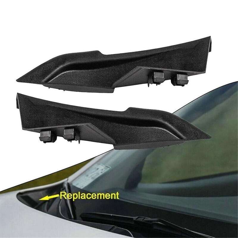 1 Pair Front Cowl Cover Extension Trim Bracket for 2011-2016 86153-3X000 86154-3X000 Neck Panel Uppe