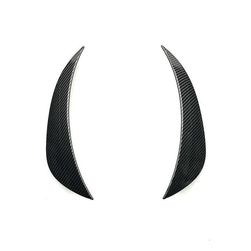 1 Pair Front Bumper Splitter Canard Cover Trim for C Class W205 for 2015-2018