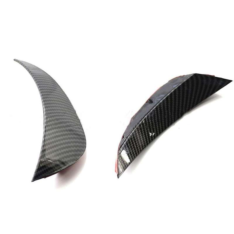 1 Pair Front Bumper Splitter Canard Cover Trim for C Class W205 for 2015-2018