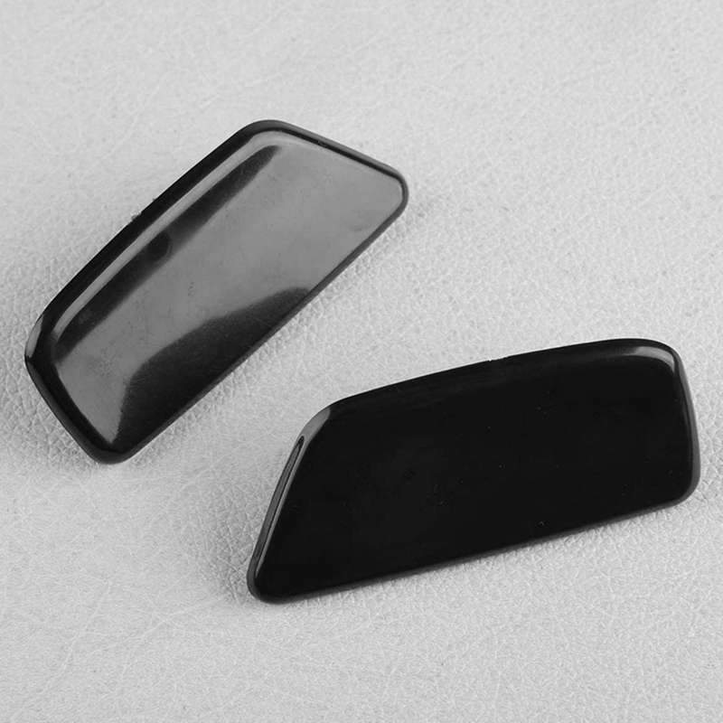 1 Pair Front Headlight Washer Spray Nozzle Cover for Subaru Forester 2009 2010 2011 2012 86636sc030