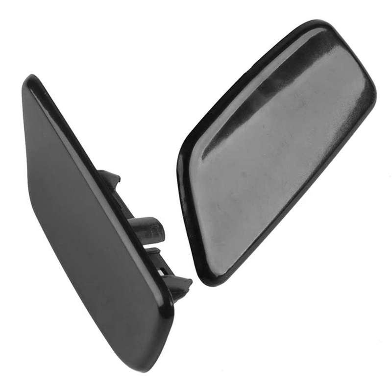 1 Pair Front Headlight Washer Spray Nozzle Cover Compatible Compatibleester 2009 2010 2011 2012 8663