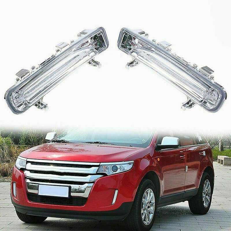 1 Pair Front LED Fog Light Daytime Running Lamp for Edge 2011-2014