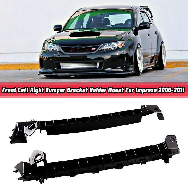 1 Pair Front Left Right Bumper Bracket Holder Mount for Impreza 2008-2011 GT & WRX 57707FG002 57707F