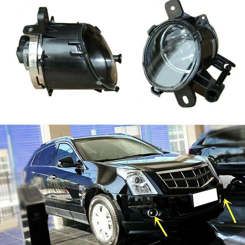 1 Pair Front Left Right Bumper Fog Light Fit for 2012-2015 for SRX 2010-2016 94708774