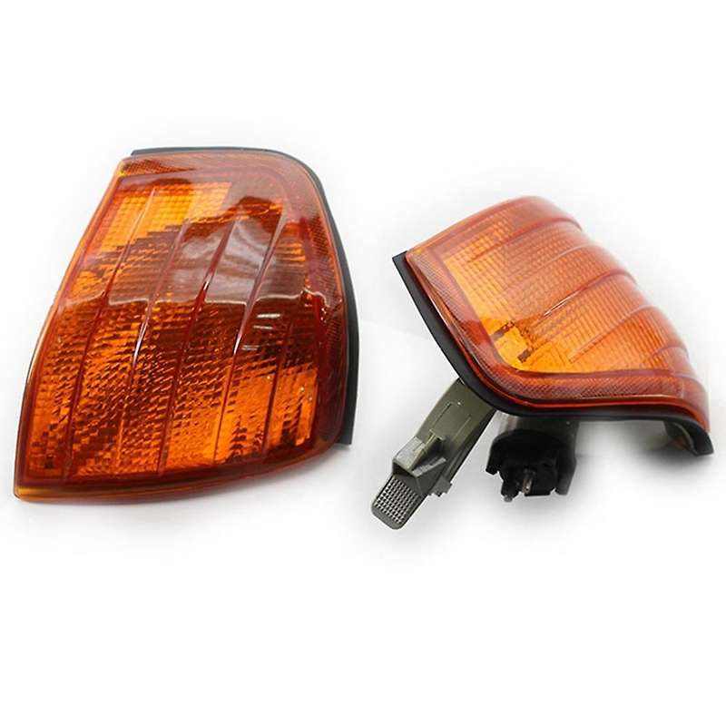 1 Pair Front Left+Right Amber Corner Lights Turn Signal Lights for C Class W202 1994-2000 2028261143